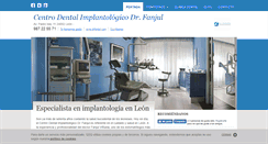 Desktop Screenshot of clinicadentaldentistaenleon.com